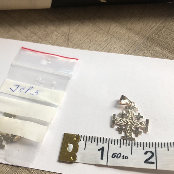 Jerusalem cross 925 Sterling silver - Picture 2 of 4